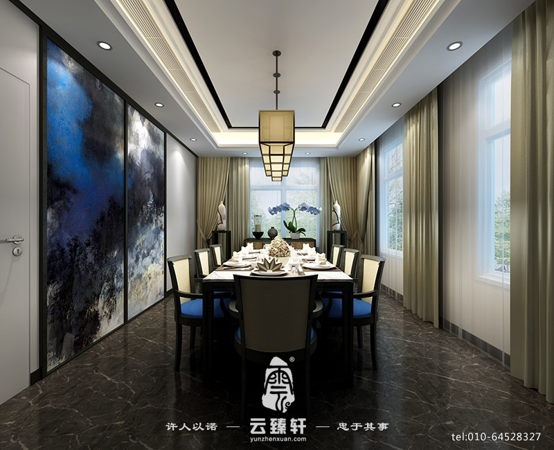 復(fù)式樓裝修餐廳效果圖