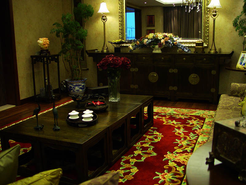 中式古典客廳細(xì)節(jié)展示