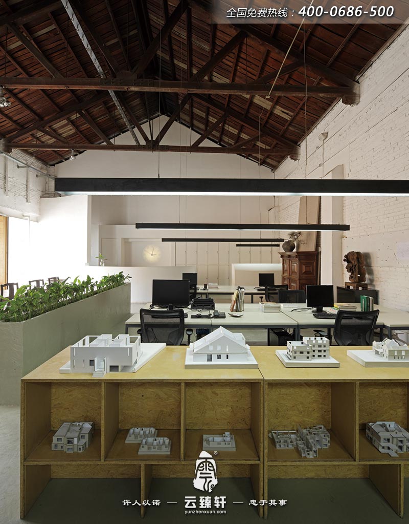 辦公室的辦公區裝修效果圖