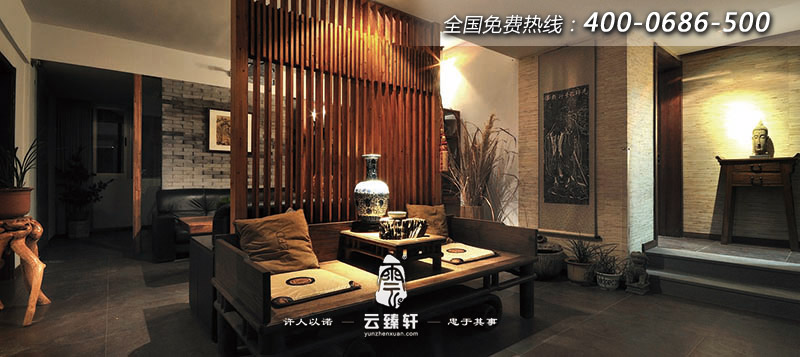 洽談區與休息區域設計圖片