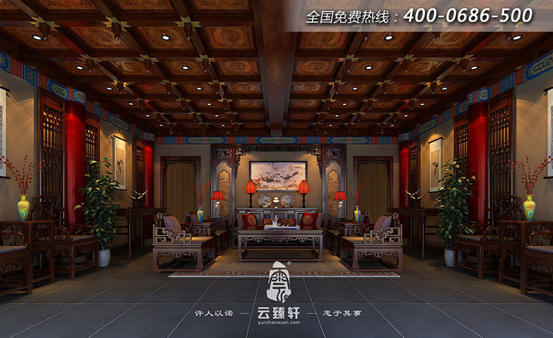 四合院設(shè)計(jì)效果圖