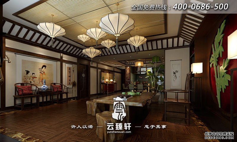 茶會(huì)所設(shè)計(jì)效果圖