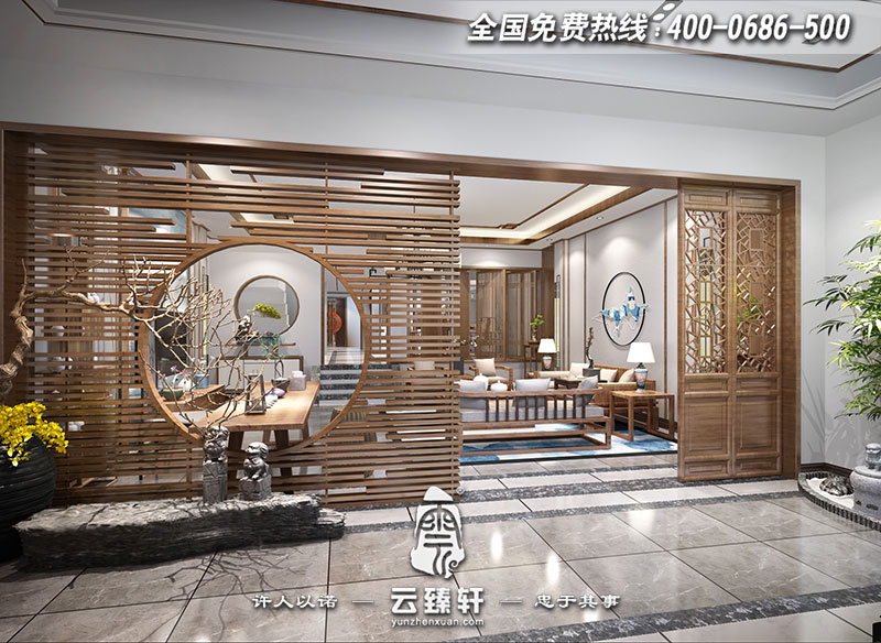 南京別墅門(mén)廳設(shè)計(jì)效果圖